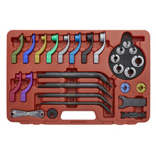 Load image into Gallery viewer, Sealey Fuel & Air Conditioning Disconnection Tool Kit 27pc