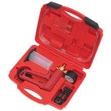 Load image into Gallery viewer, Sealey Vacuum Tester & Brake Bleeding Kit in Storage Case (VS4022)