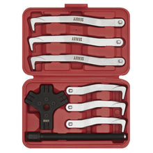 Load image into Gallery viewer, Sealey Fast Action Twin/Triple Leg Reversible Puller Set 8pc 150 & 220mm