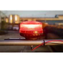 Load image into Gallery viewer, Sealey Warning Beacon SMD LED 12/24V 12mm Bolt Fixing - Red
