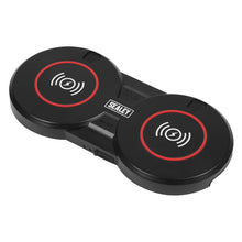 Load image into Gallery viewer, Sealey Wireless Charging Base Double 5V/2A