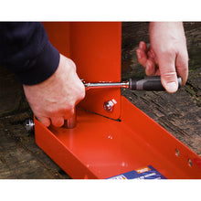 Load image into Gallery viewer, Sealey Motorcycle Roll-in Wheel Clamp - Bolt Down