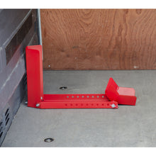 Load image into Gallery viewer, Sealey Motorcycle Roll-in Wheel Clamp - Bolt Down