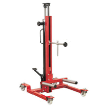 Load image into Gallery viewer, Sealey Wheel Removal/Lifter Trolley 80kg Quick Lift