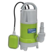 Load image into Gallery viewer, Sealey Submersible Clean & Dirty Water Pump Automatic 217L/min 230V