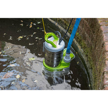 Load image into Gallery viewer, Sealey Submersible Stainless Water Pump Adjustable Automatic Dirty Water 225L/min 230V