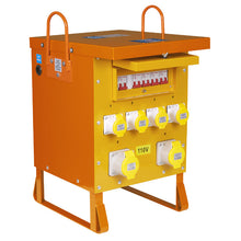 Load image into Gallery viewer, Sealey 110V 10kVA Single Phase Site Transformer