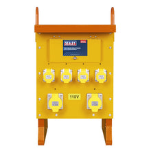 Load image into Gallery viewer, Sealey 110V 10kVA Single Phase Site Transformer