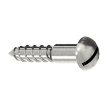 Load image into Gallery viewer, Wood Screw 5mm Slotted Round Head - DIN 96