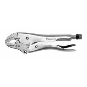 Teng Plier Power Grip Curved Jaw 12"