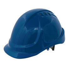 Load image into Gallery viewer, Sealey Safety Helmet - Vented (Blue)
