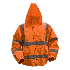 Sealey Hi-Vis Jacket - Quilted Lining and Elasticated Waist