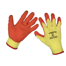 Load image into Gallery viewer, Sealey Super Grip Knitted Gloves Latex Palm X-Large - Pair
