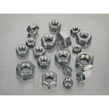 Load image into Gallery viewer, Sealey Steel Nut Assortment 320pc 1/4&quot;-1/2&quot;UNC
