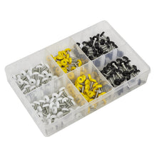 Load image into Gallery viewer, Sealey Numberplate Screw Assortment 195pc 4.8mm x 18mm - Plastic Enclosed Head
