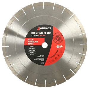 Abracs Tile & Porcelain Cutting Diamond Blade 300mm x 3.6mm x 25.4mm