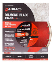 Load image into Gallery viewer, Abracs Diamond Blade 300mm x 10mm x 20mm GCM - Trade
