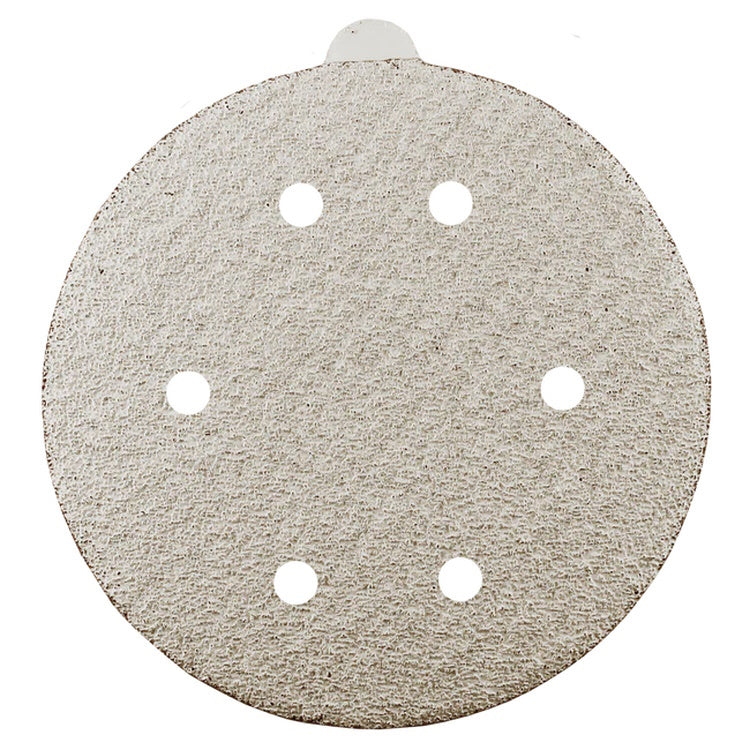 Abracs PSA Sanding Disc 150mm x 80 Grit - 6 Holes - Pack 100