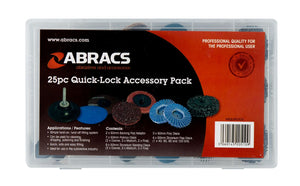 Abracs "Quick Lock" Accessory Pack 50mm - 25pcs