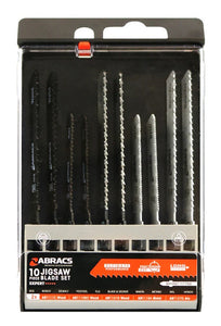 Abracs Jigsaw Blade Mixed Pack - 10pcs