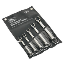 Load image into Gallery viewer, Sealey Flare Nut Spanner Set 5pc Metric (Premier)
