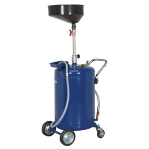 Sealey Mobile Oil Drain 110L Air Discharge