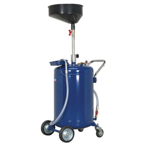 Sealey Mobile Oil Drain 110L Air Discharge