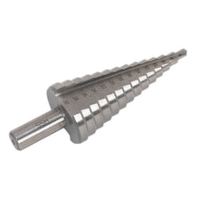 Load image into Gallery viewer, Sealey HSS 4341 Step Drill Bit 4-30mm Double Flute
