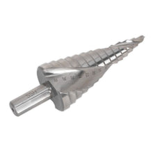 Load image into Gallery viewer, Sealey HSS 4341 Step Drill Bit 4-30mm Spiral Flute
