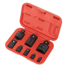 Load image into Gallery viewer, Sealey Impact Socket Adaptor Set 8pc in Storage Case (Premier)
