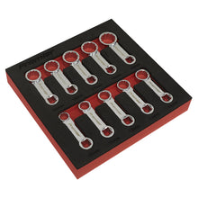 Load image into Gallery viewer, Sealey Torque Adaptor Spanner Set 10pc 3/8&quot; Sq Drive - Metric (Premier)
