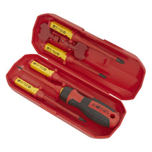 Load image into Gallery viewer, Sealey Screwdriver Set Interchangeable 8pc - VDE Approved (Premier)
