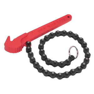 Sealey Oil Filter Chain Wrench 60-106mm Capacity