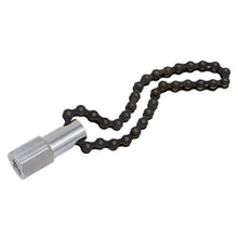 Load image into Gallery viewer, Sealey Oil Filter Chain Wrench 135mm Capacity 1/2&quot; Sq Drive
