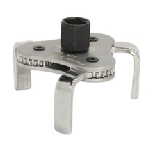 Load image into Gallery viewer, Sealey Oil Filter Claw Wrench 63-103mm Capacity 3/8&quot; &amp; 1/2&quot; Sq Drive
