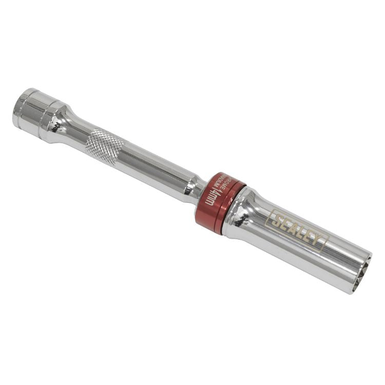Sealey Spark Plug Socket, Universal Joint 14mm 3/8