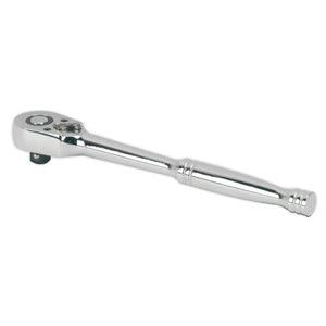 Sealey Ratchet Wrench 1/4" Sq Drive - Pear-Head Flip Reverse 48-tooth (Premier)