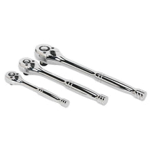 Load image into Gallery viewer, Sealey Ratchet Wrench Set 3pc Pear-Head Flip Reverse (Premier)
