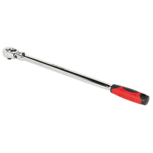 Load image into Gallery viewer, Sealey Ratchet Wrench 3/8&quot; Sq Drive - Flexi-Head Extra-Long 455mm (Premier)

