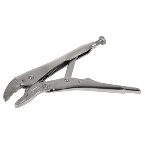 Sealey Locking Pliers Curved Jaws 185mm 0-38mm Capacity