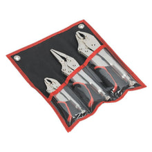Load image into Gallery viewer, Sealey Locking Pliers Set 3pc Quick Release (Premier)
