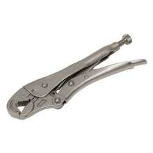 Load image into Gallery viewer, Sealey Locking Pliers Round Jaws 195mm 0-35mm Capacity (Premier)
