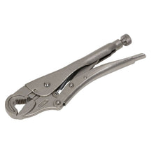 Load image into Gallery viewer, Sealey Locking Pliers Round Jaws 235mm 0-50mm Capacity (Premier)
