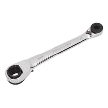 Load image into Gallery viewer, Sealey Ratchet Spanner Reversible 1/4&quot; Hex x 10mm Hex (Premier)
