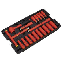 Load image into Gallery viewer, Sealey 1000V Insulated Tool Kit 1/2&quot; Sq Drive 49pc (Premier)
