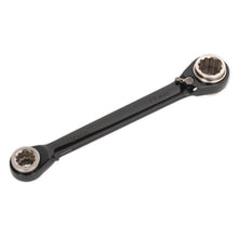 Load image into Gallery viewer, Sealey Ratchet Ring Spanner 4-in-1 Reversible Metric (Premier)
