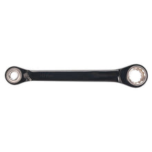 Load image into Gallery viewer, Sealey Ratchet Ring Spanner 4-in-1 Reversible Metric (Premier)
