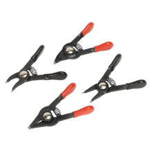 Load image into Gallery viewer, Sealey Mini Circlip Pliers Set 4pc (Premier)
