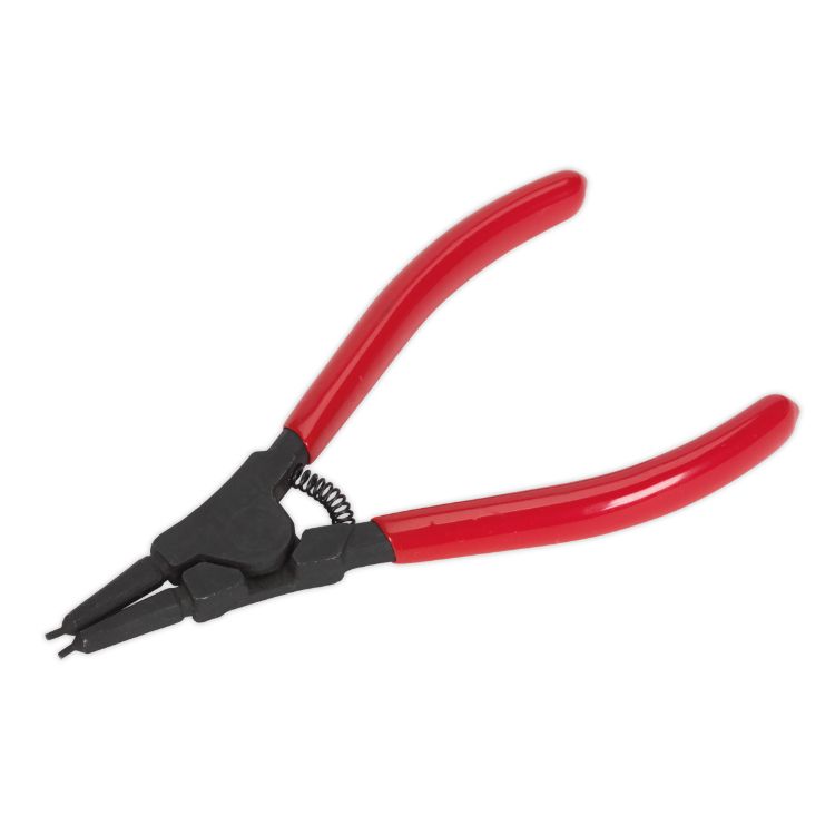 Sealey Circlip Pliers External Straight Nose 140mm (Premier)