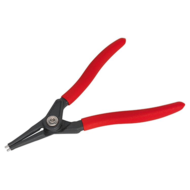 Sealey Circlip Pliers External Straight Nose 170mm (Premier)